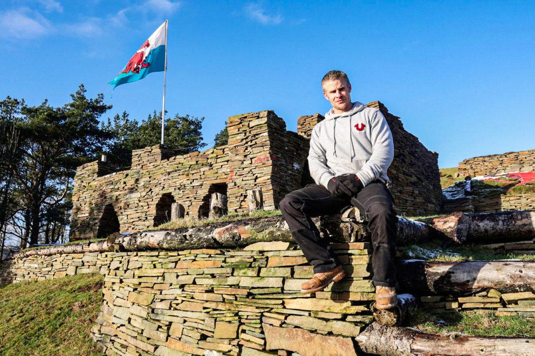 Veteran Battling PTSD Builds a Mountainside Castle to Help Struggling Military Personnel