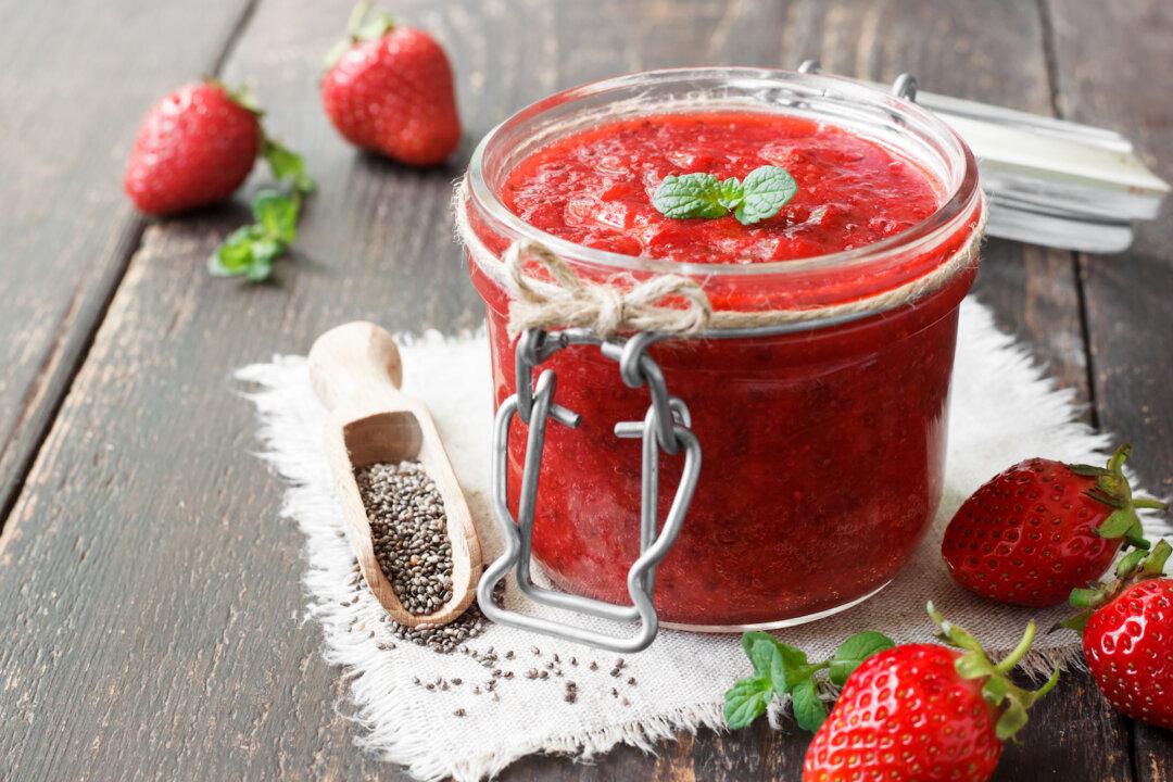 Fresh Strawberry Chia Jam
