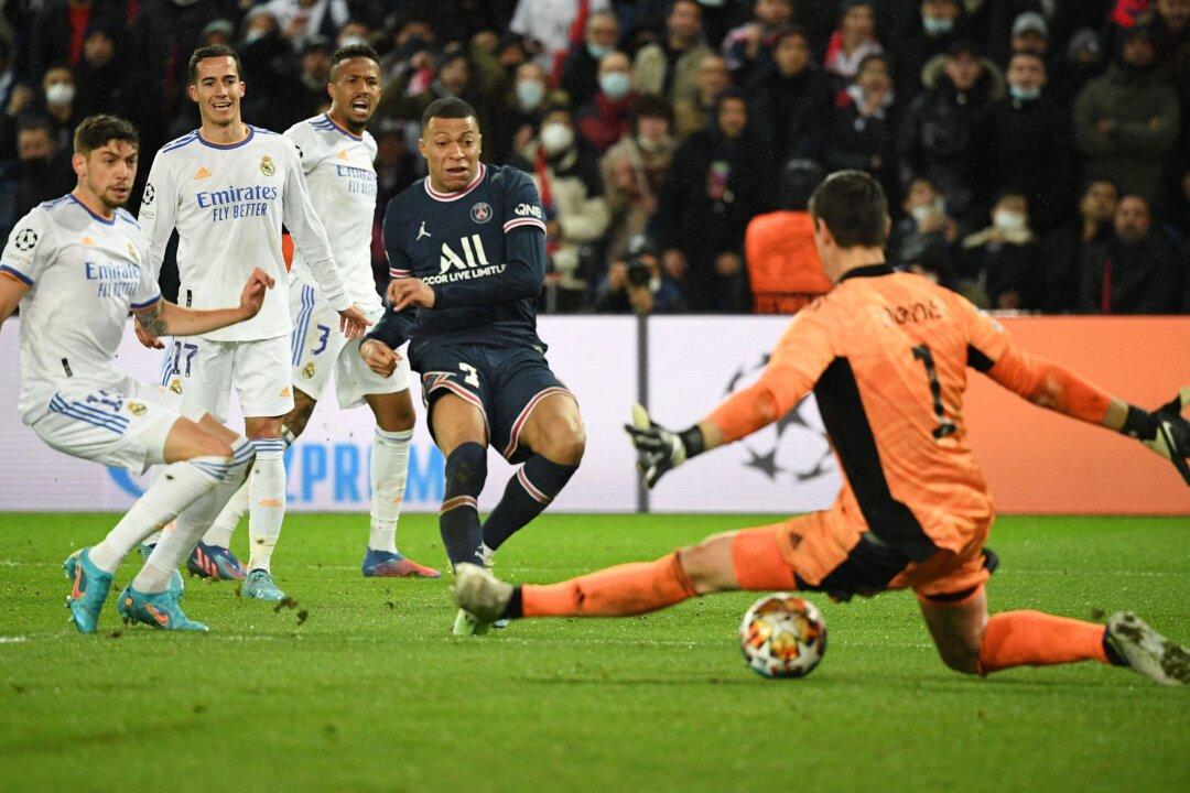 PSG Beats Real Madrid With Last Minute Mbappe Goal in Champions League