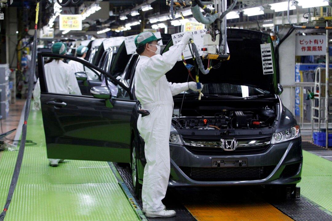 Honda Says Domestic Output Capacity Reduced Until March