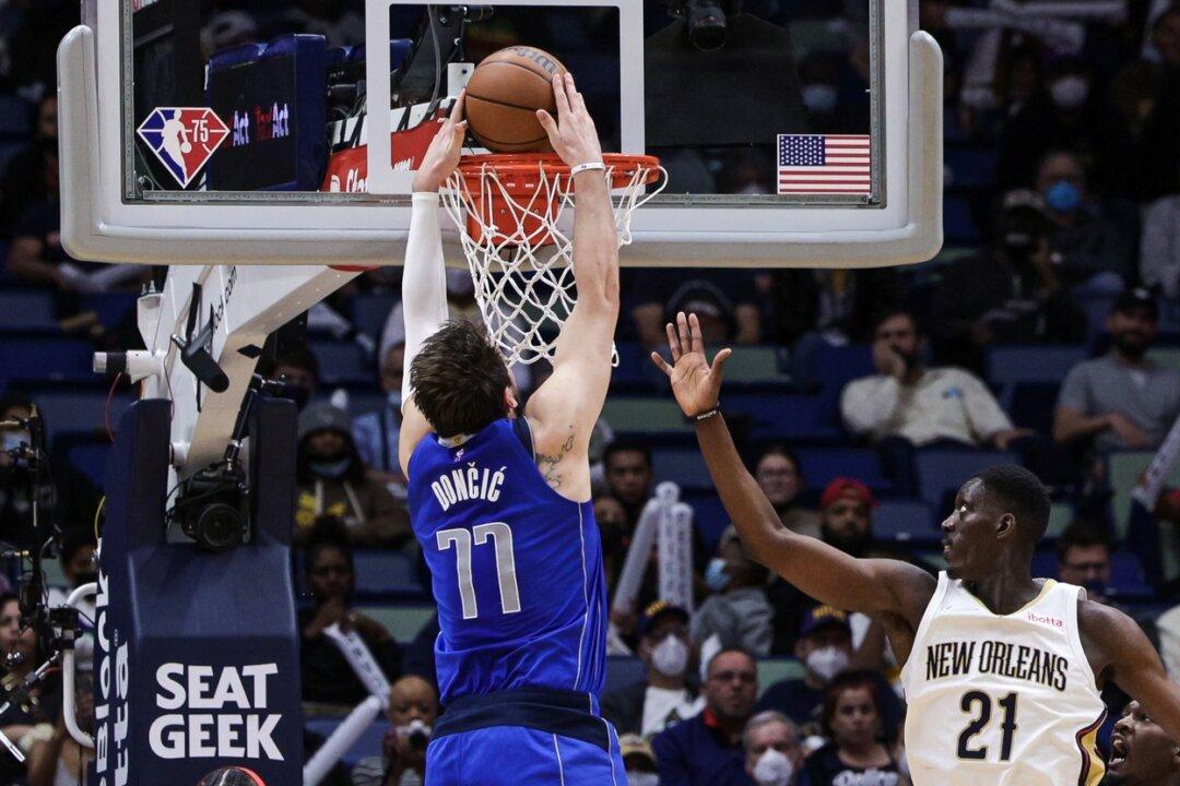 NBA Roundup: Luka Doncic (49) Propels Mavs Past Pelicans