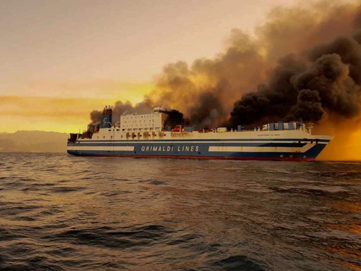 Greece: More Bodies Found on Burned-Out Ferry, Deaths at 8