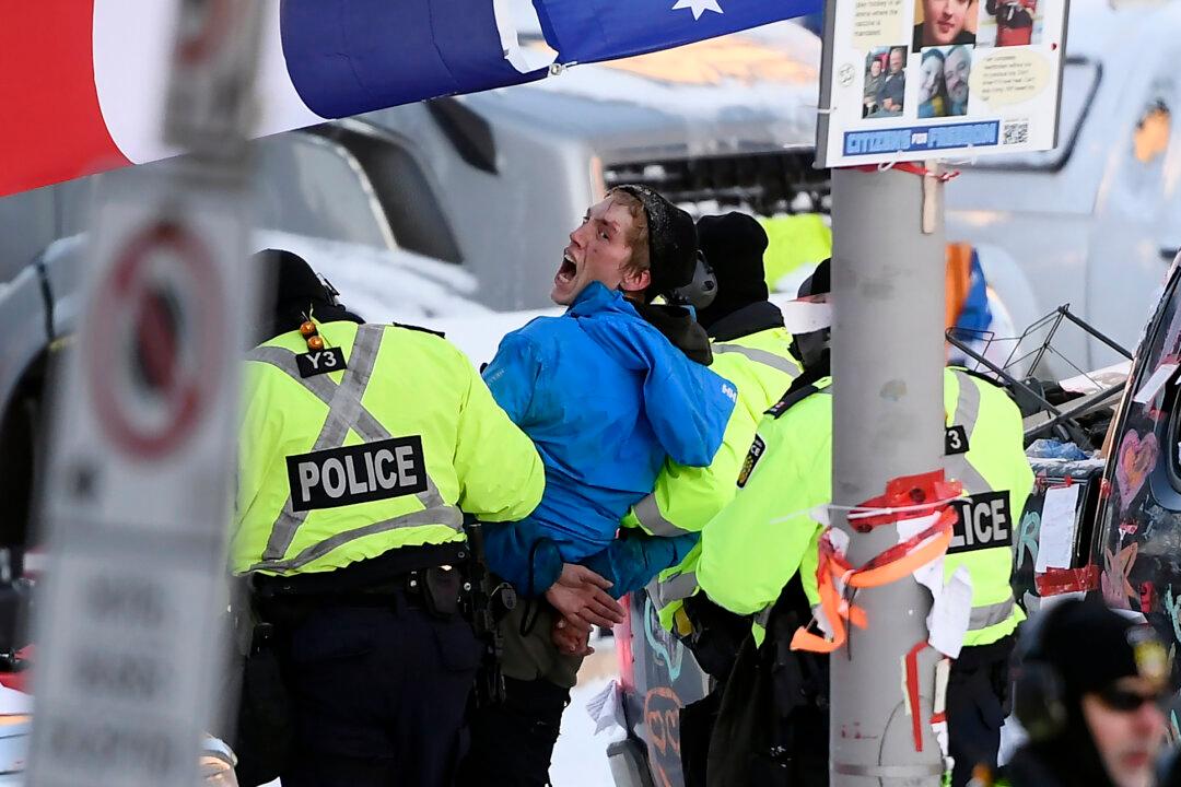 As Police Quash Ottawa Protests, Leader of Canada’s Opposition Says Trudeau’s ‘Desire to Divide Canadians’ Caused the Situation