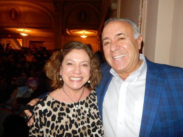 Mariann and Kirt Titchenell enjoyed a Shen Yun Performing Arts at the Merriam Theater in Philadelphia, Pa., on Feb. 20, 2022. (Weiyong Zhu/The Epoch Times)