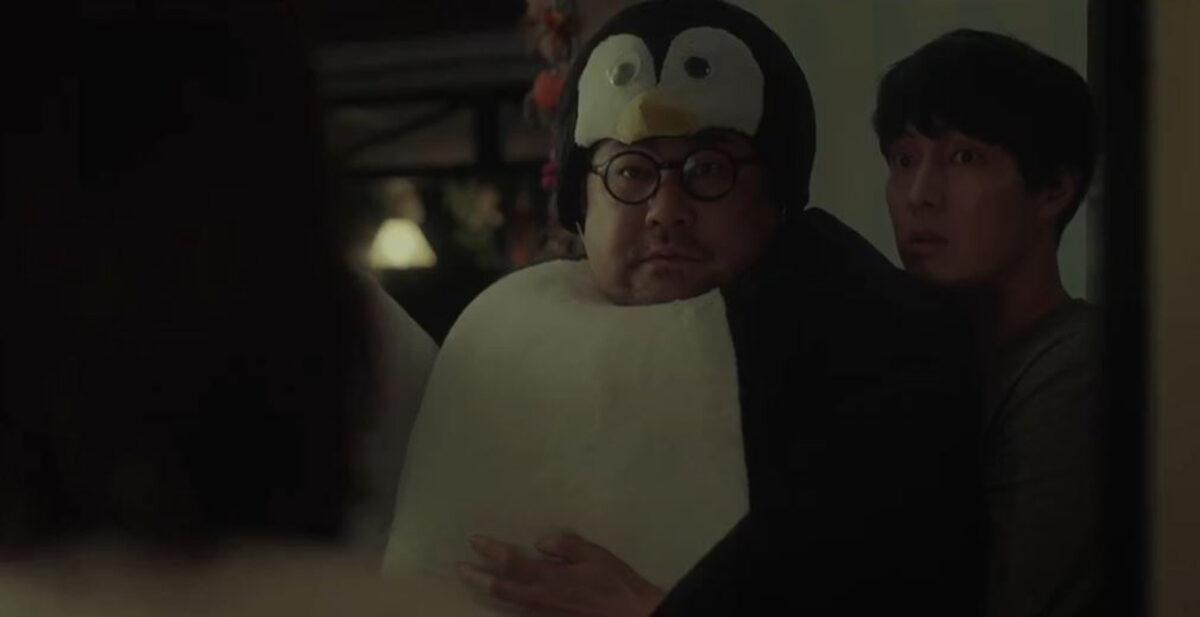 From L-R: Chang-Seok Ko as Hong-goo and So Ji-sub as Woo-jin in “Be With You.” (Lotte Entertainment)