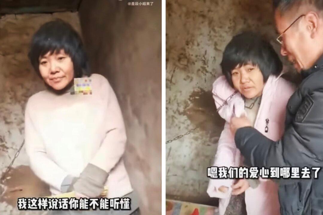 Chained Woman in China Sustains Public’s Attention Despite Regime’s Focus on Olympics