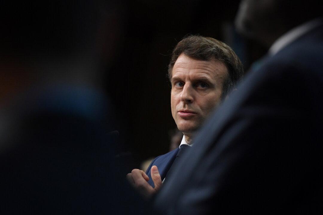 France’s Macron Condemns Russia’s Recognition of Rebel-Held Ukrainian Territories