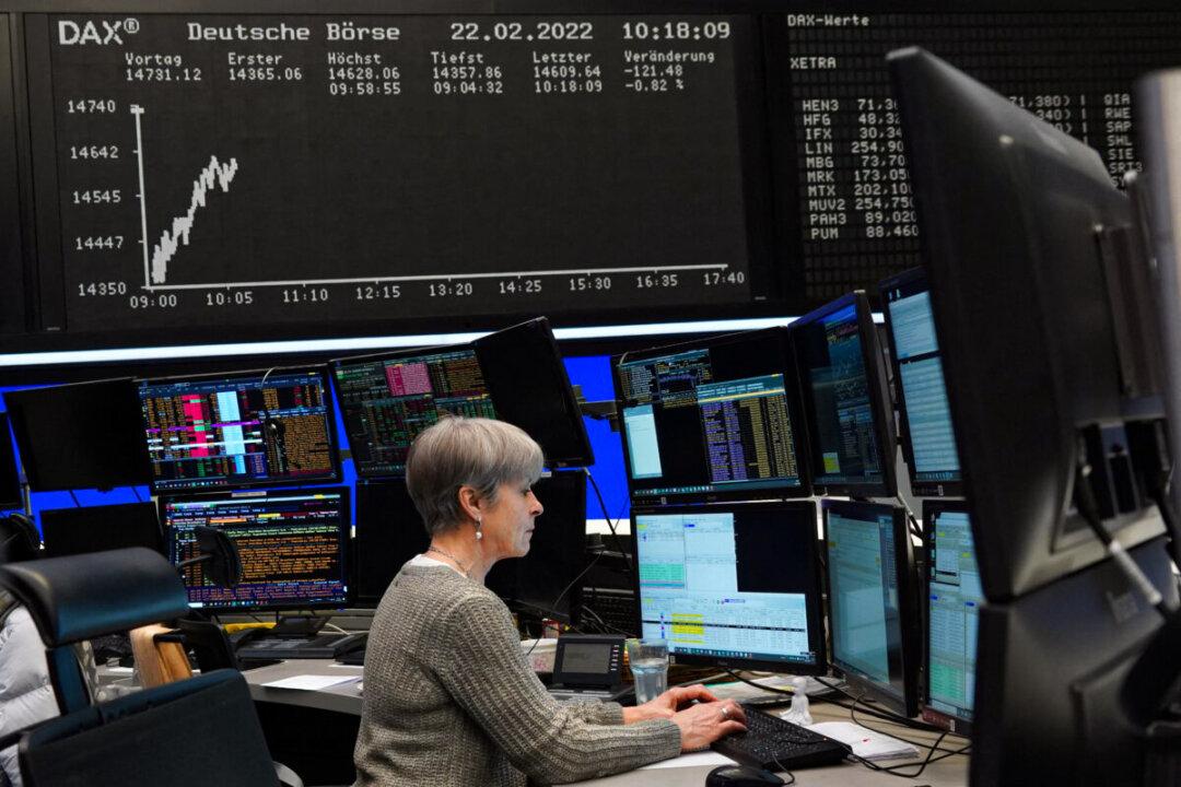 Stocks Dive, Oil Jumps Above $100 as Russia Invades Ukraine