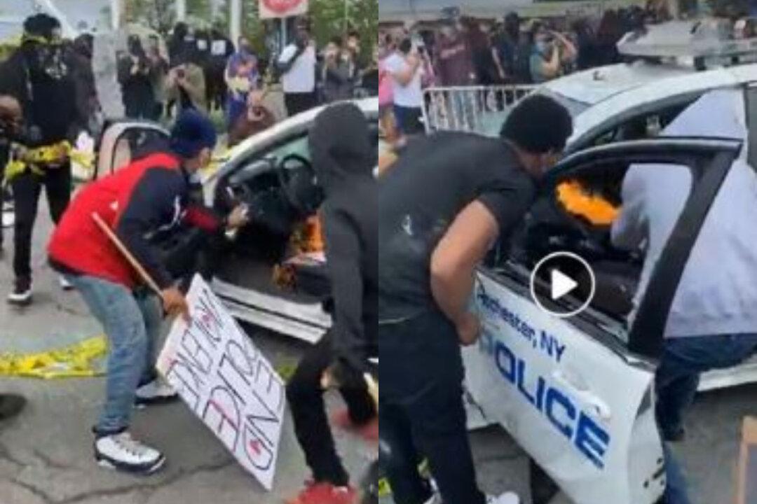 New York Man Sentenced to 16 Months in Jail for Burning Police Car During 2020 Riots