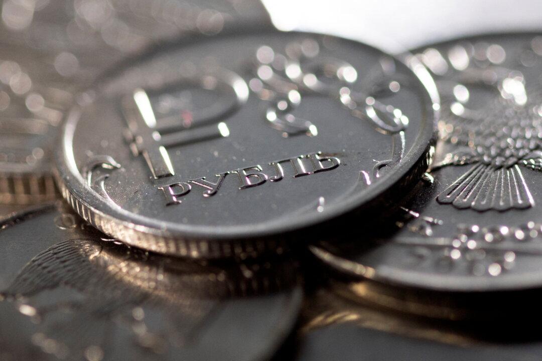 Rouble Climbs Off Record Low, Russian Stocks Soar but Sanctions Bite