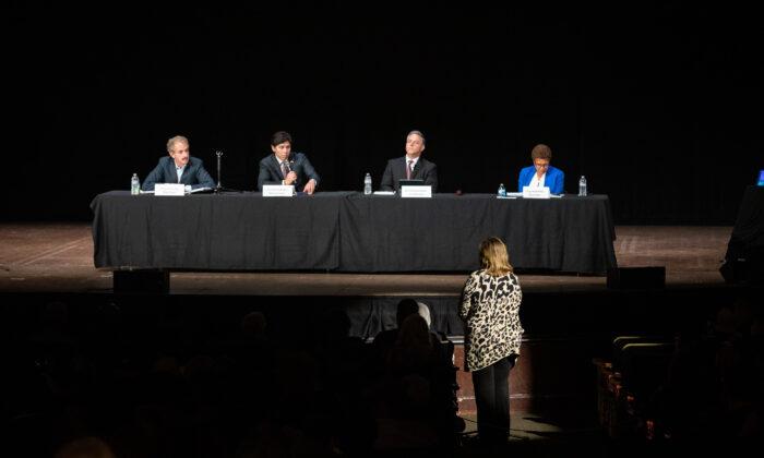 Los Angeles Mayoral Candidates Discuss Housing, Port at San Pedro Debate
