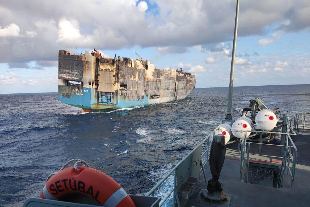 Ship Carrying 4,000 Cars Sinks in Atlantic Ocean: Officials