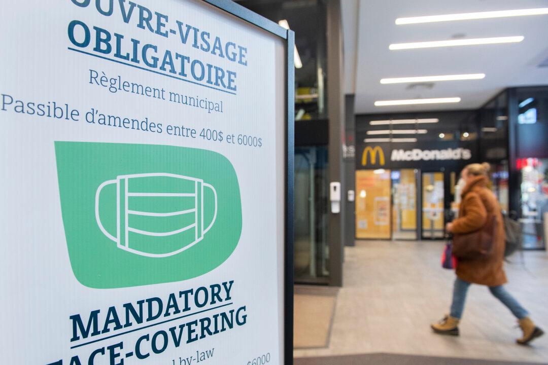 Quebec to Relax Masking Mandate in April, End Other Measures Early