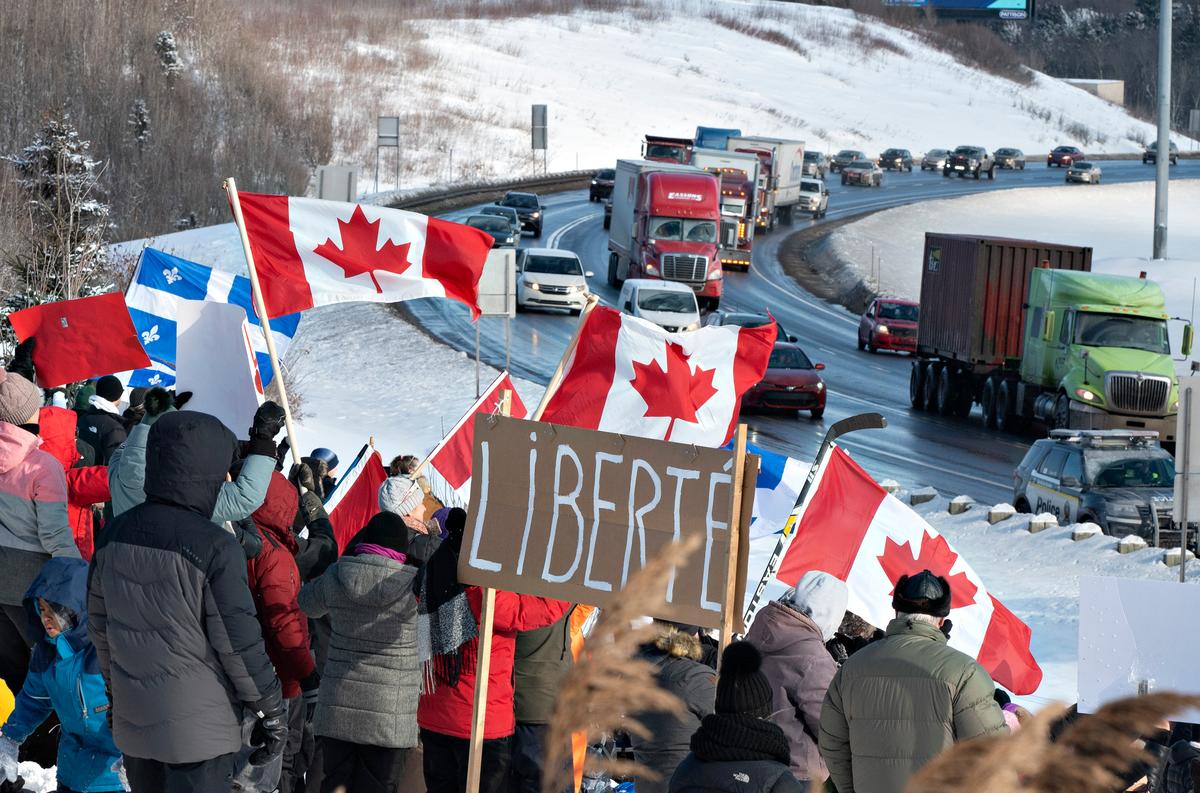 ‘Doesn’t Prevent Spread’: Feds Asked by Premiers, Industry to Remove Vaccine Mandates During Convoy Protests