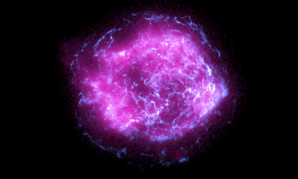 New NASA X-ray Telescope Orbiting Earth Reveals Glow of Star That Exploded in 17th Century