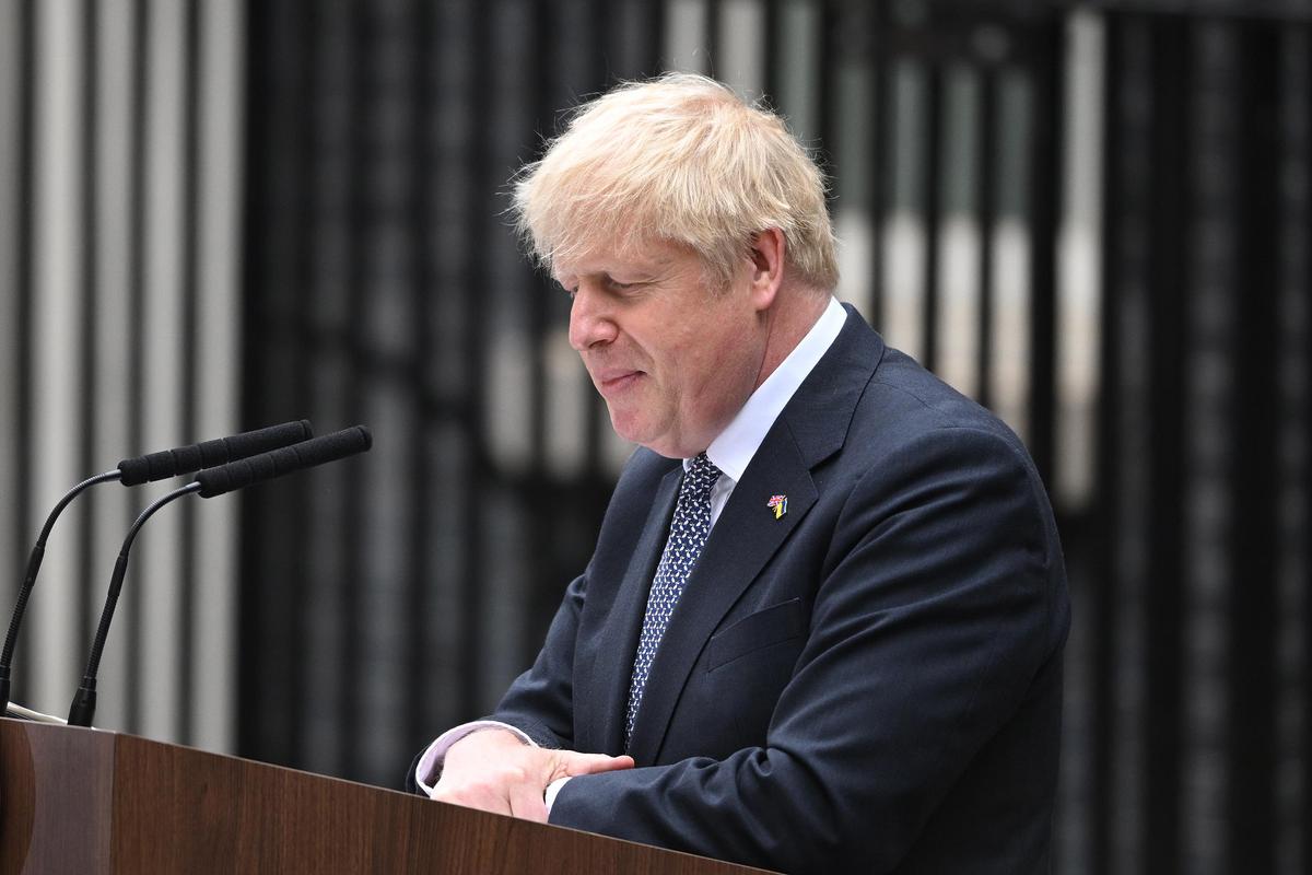 Boris Johnson Announces Resignation as UK Prime Minister