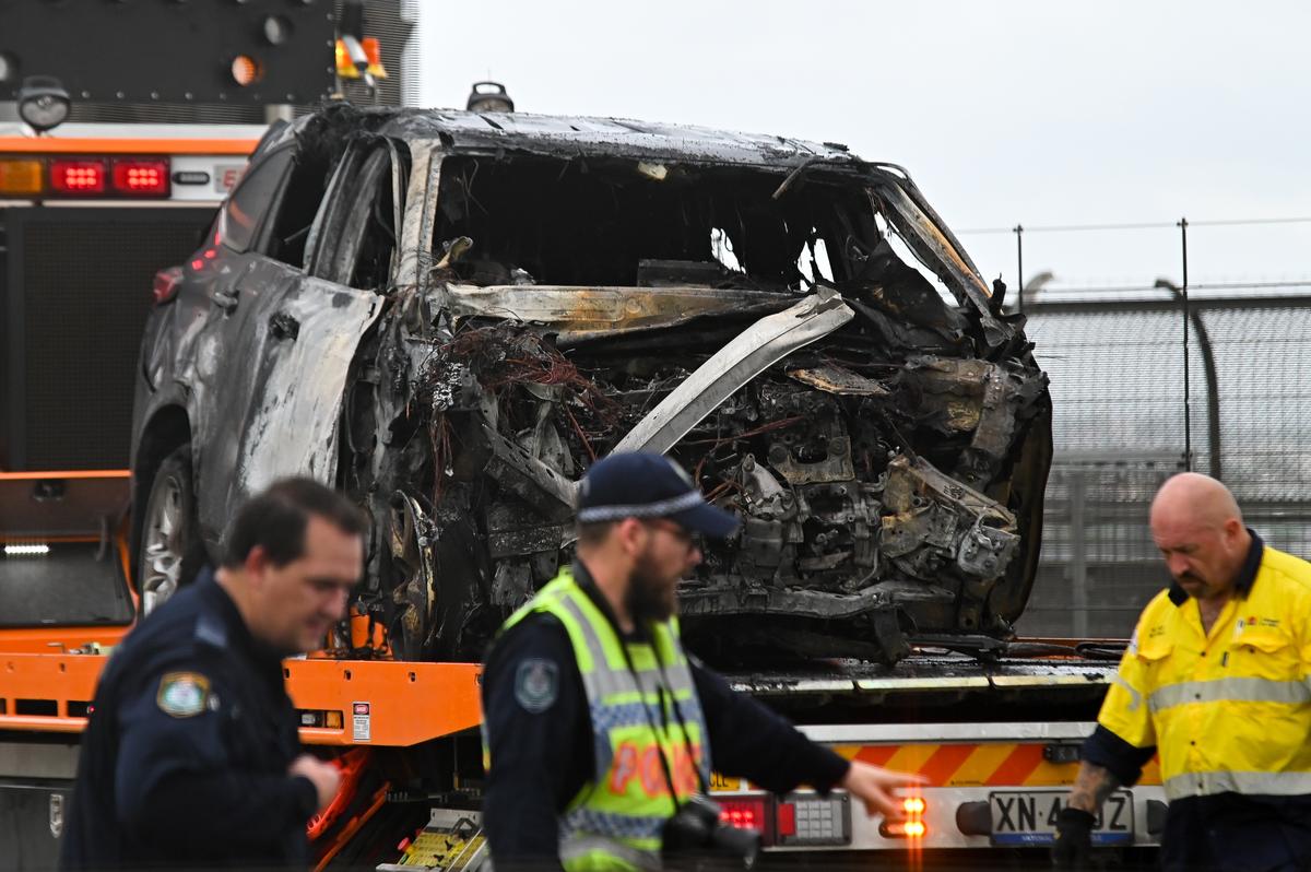 Car Bursts Into Flames on Sydney Harbour Bridge in Multi-Car Crash