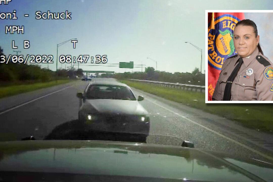 Dashcam VIDEO: Trooper Steers SUV to Crash Into DUI Suspect Speeding Toward Skyway 10K Runners