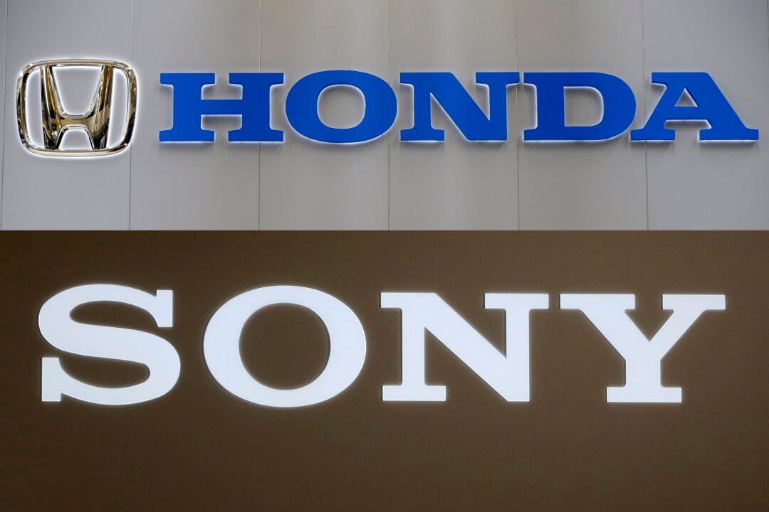 Japan’s Honda, Sony Joining Forces on New Electric Vehicle