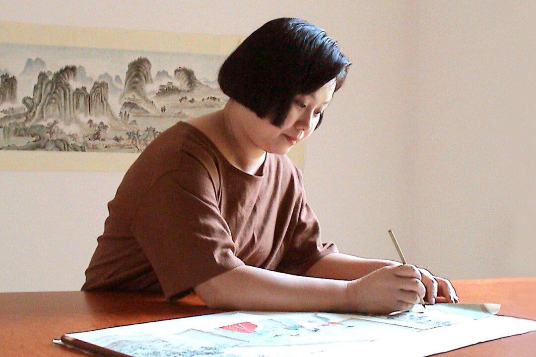 Photos: Persecuted Artist Inspires Moral Courage, Tells of the ‘Evilness of the CCP’