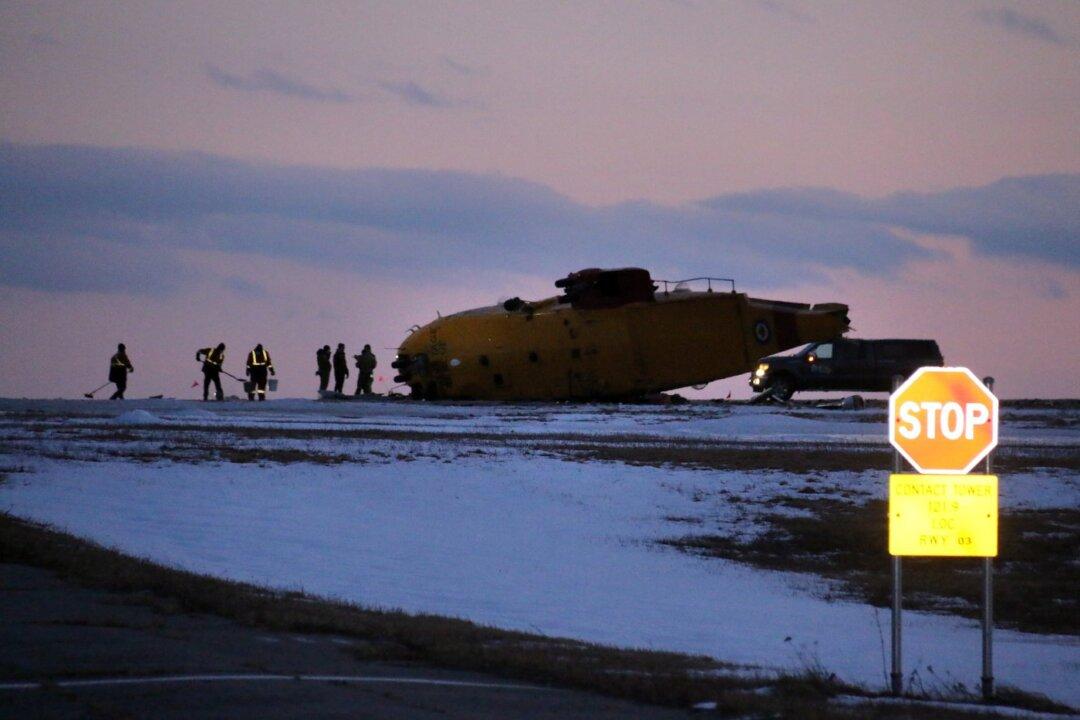 Two of Six Crew in Hospital After Air Force Helicopter Crashes at Newfoundland Base
