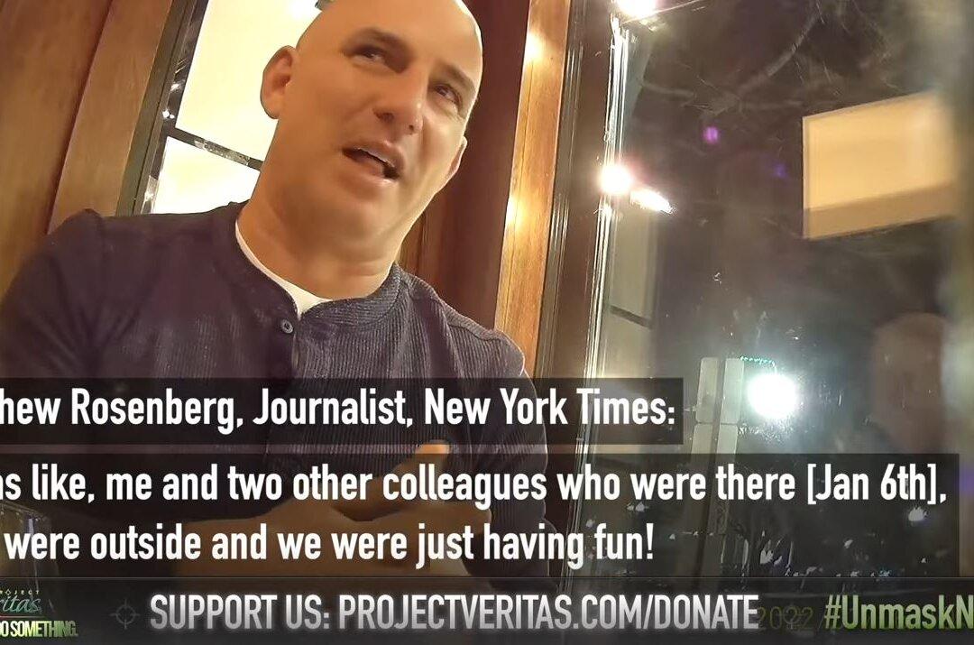 NYT Reporter Pans Jan. 6 ‘Overreaction,’ Says Newsroom Has ‘Bullies’