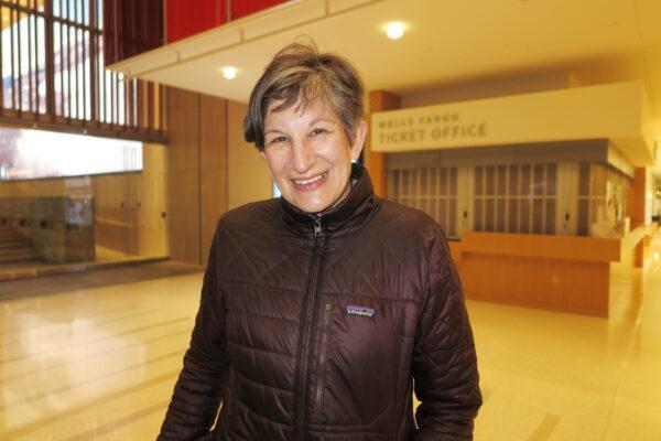 Professor Beatrice Knudsen at the March 11 Shen Yun performance in Salt Lake City, Utah. (Sunny Chen/The Epoch Times)
