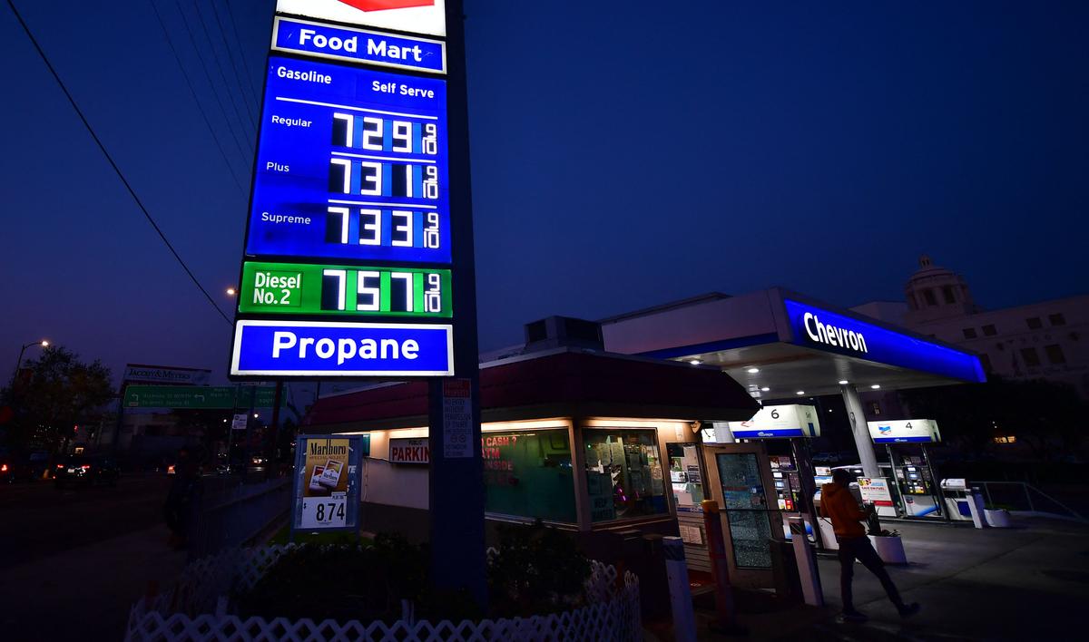 Los Angeles Sees Gas Prices Reach Over $6 per Gallon on Average