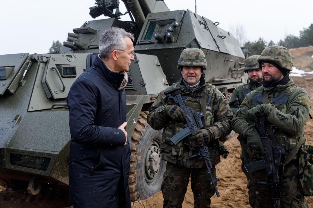 NATO Chief Says Russia May Use Chemical or Biological Weapons in Ukraine