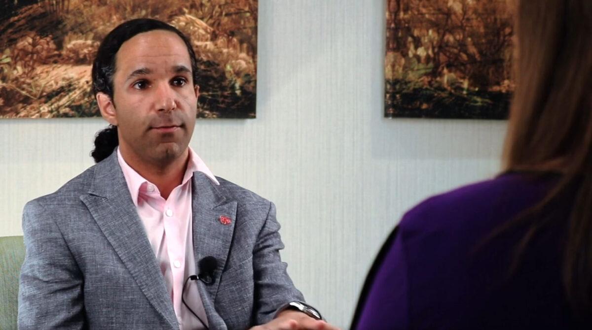 Arizona radio talk show host Billy Harfosh in “COVID-19 vs. Arizona.” (Applied Art Productions)