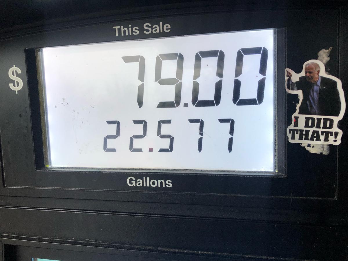 Man Arrested in Pennsylvania After Placing ‘Biden: I Did That’ Stickers at Gas Pumps: Report