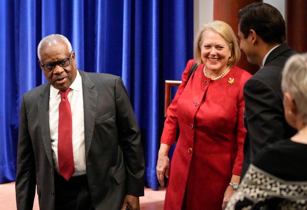 Conservative Activist Ginni Thomas, Wife of Supreme Court Justice Clarence Thomas, Speaks Out About Jan. 6