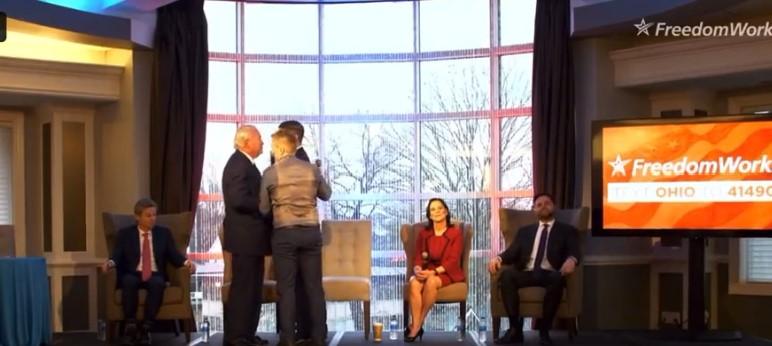 Two Ohio GOP Senate Candidates Get in Altercation During Friday Debate