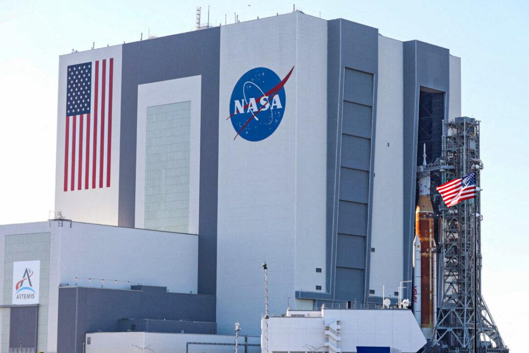 NASA’s Big, New Moon Rocket Begins Rollout En Route to Launch Pad Tests