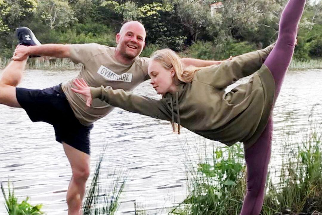 Video of Dad Joining in Daughter’s Gymnastics Training Is the Best Thing You'll Watch