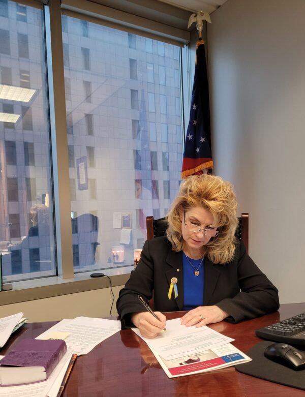 Republican State Rep. Jennifer Gross is the author of House Bill 248, which seeks to ban vaccine mandates in Ohio. (Courtesy of Jennifer Gross)