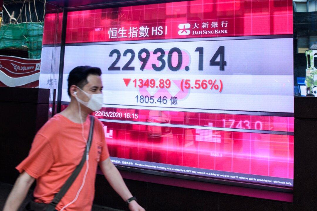 China Real Estate Stocks Climb Amid Debt Defaults Crisis
