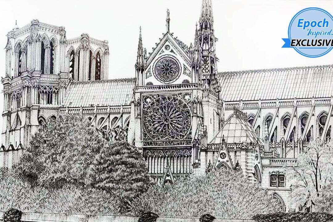 Brilliantly Detailed Ink Drawings of the World’s Iconic Structures—Take a Closer Look