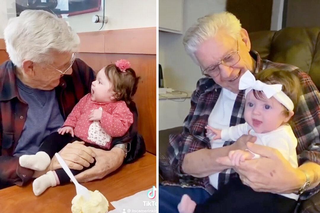 Dad Visits Widower, 86, With Infant Daughter to Brighten His Days, Now They’ve an ‘Unbreakable Bond’