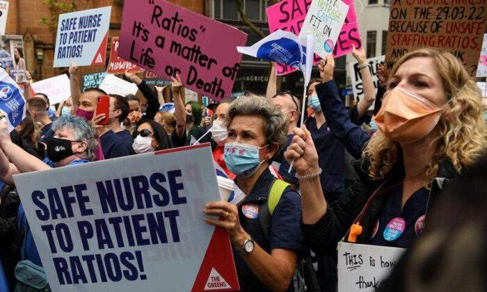‘Burnt Out’ Nurses Call for Patient Ratios