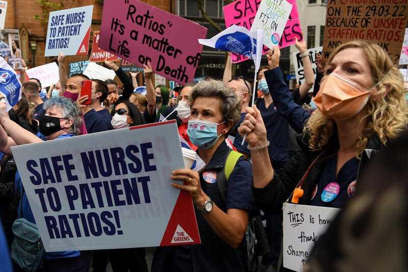 ‘Burnt Out’ Nurses Call for Patient Ratios