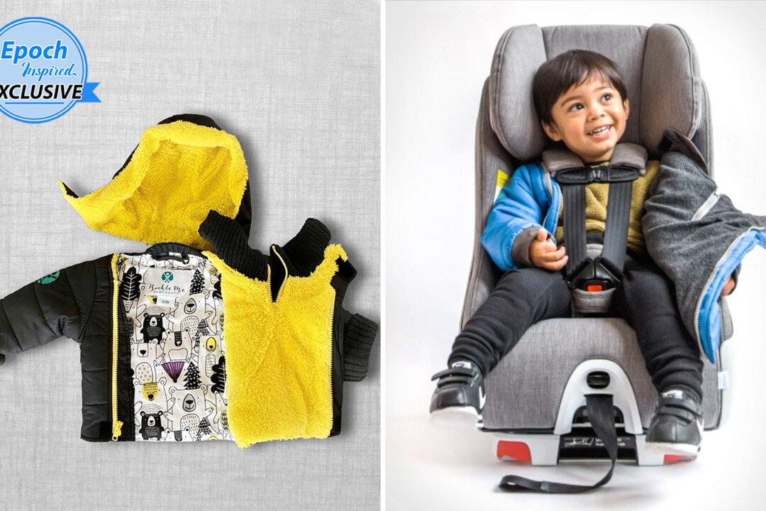 Mom’s Innovative Car Seat Coats for Kids Make Winter Rides Safer and Happier