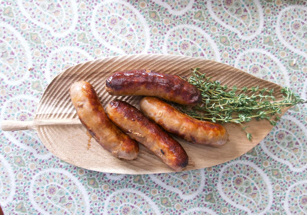 Sausages in Wine