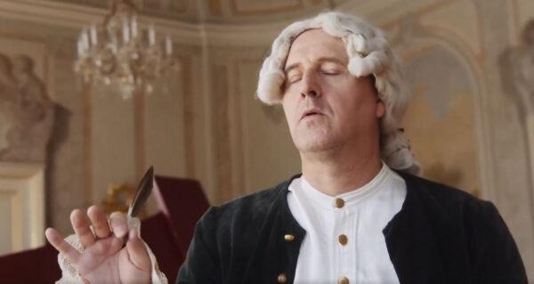 Christian Stamm as J.S. Bach in “Divine Messengers.” (Epoch TV)