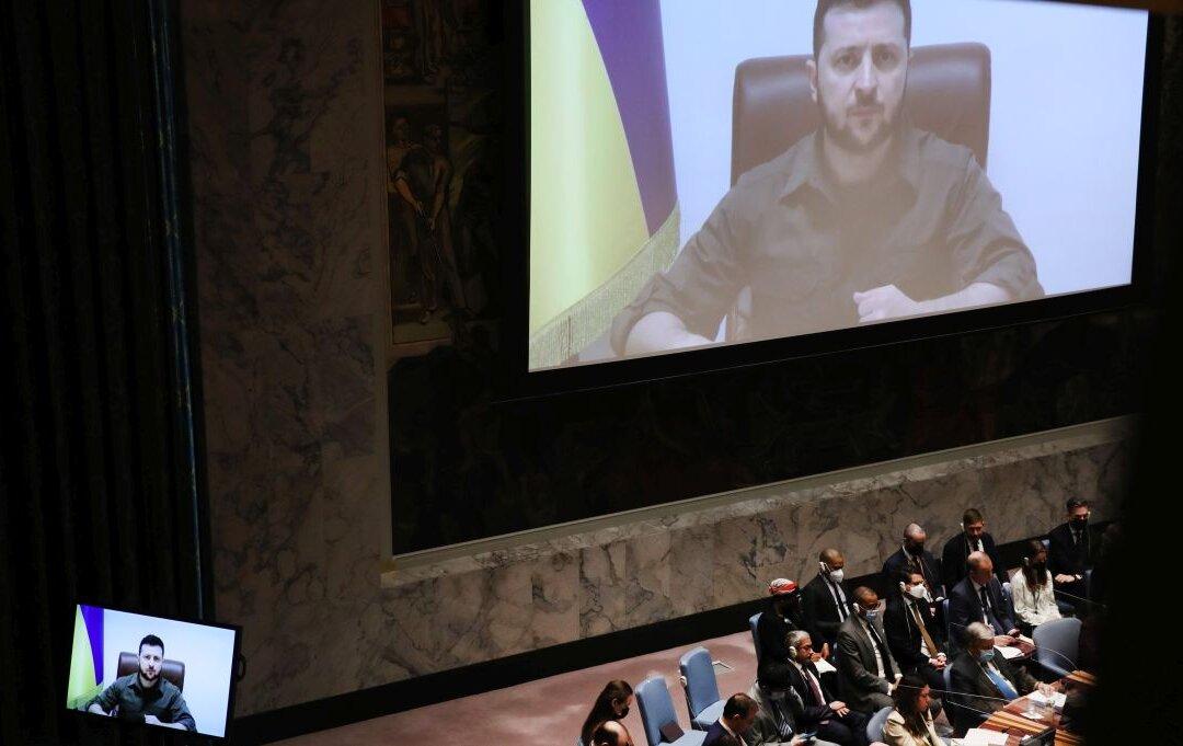 Zelenskyy Demands Russia Get Expelled From UN Security Council