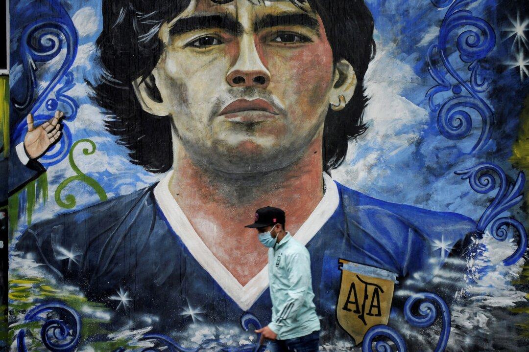 Maradona’s ‘Hand of God’ Shirt Expected to Fetch $5.23 Million at Auction