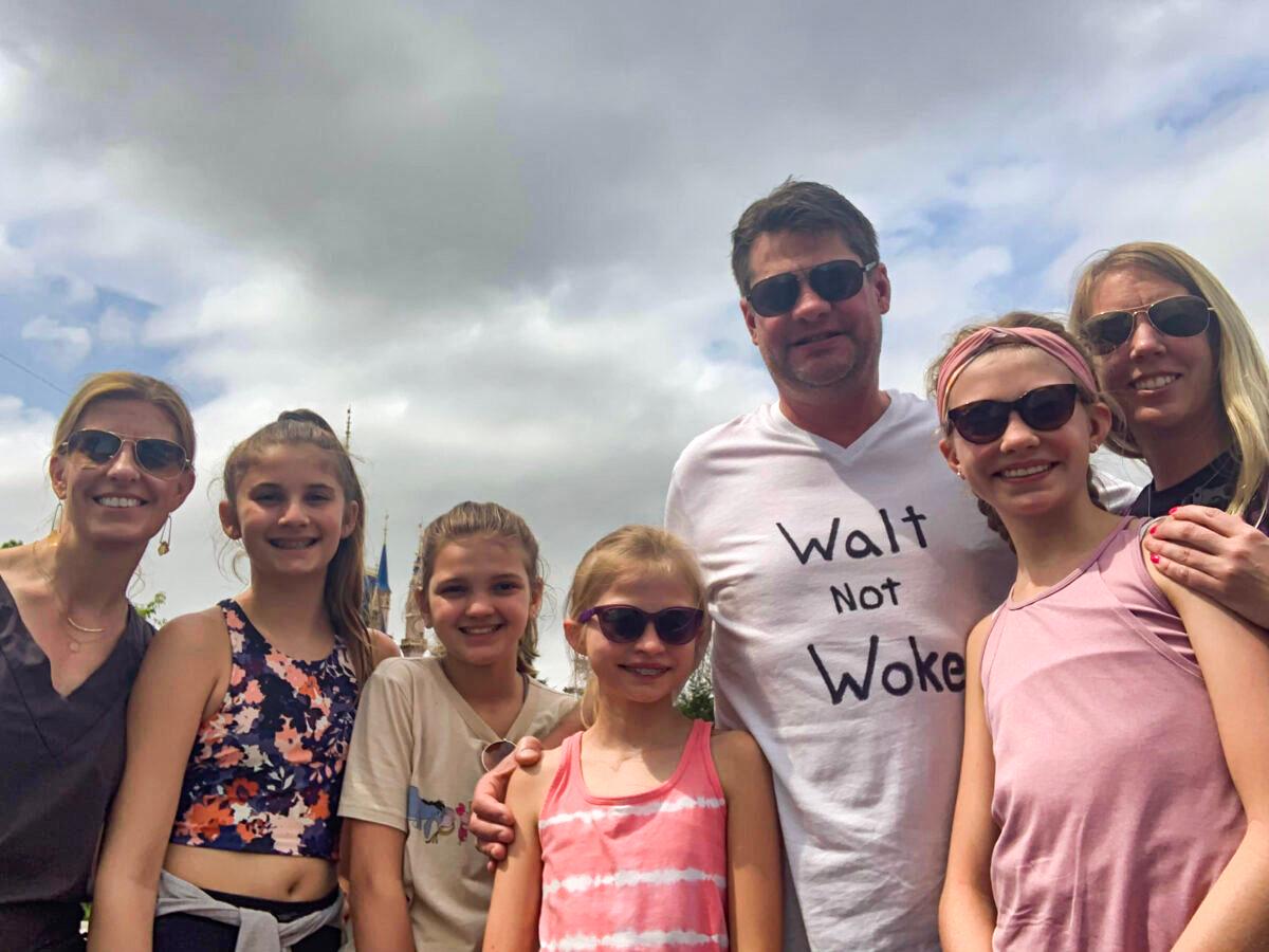 ‘Walt Not Woke’: Dad’s Hand Made T-shirt Causes a Stir at Disney