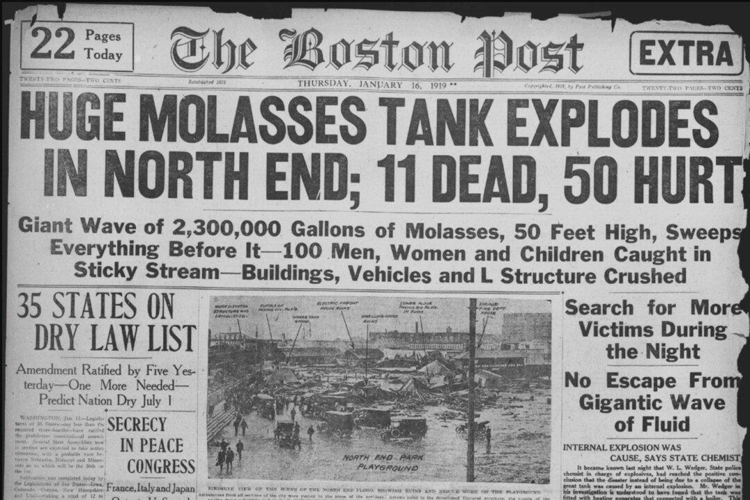A Tragedy Forgotten: A 1919 Boston Molasses Tank Explosion That Caused Death and Destruction