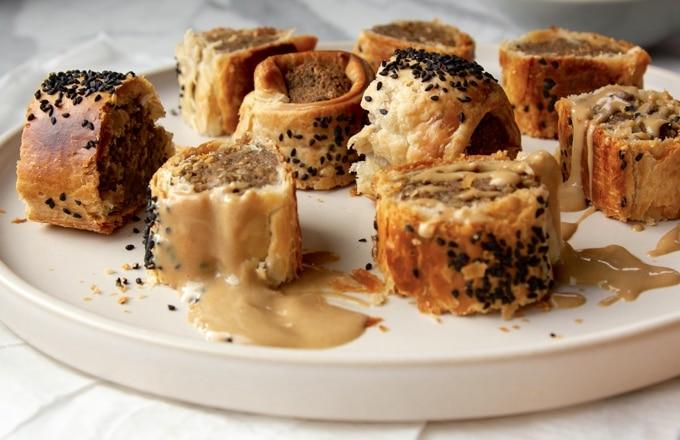 Vegetarian Sausage Rolls Recipe (Nut-Based)