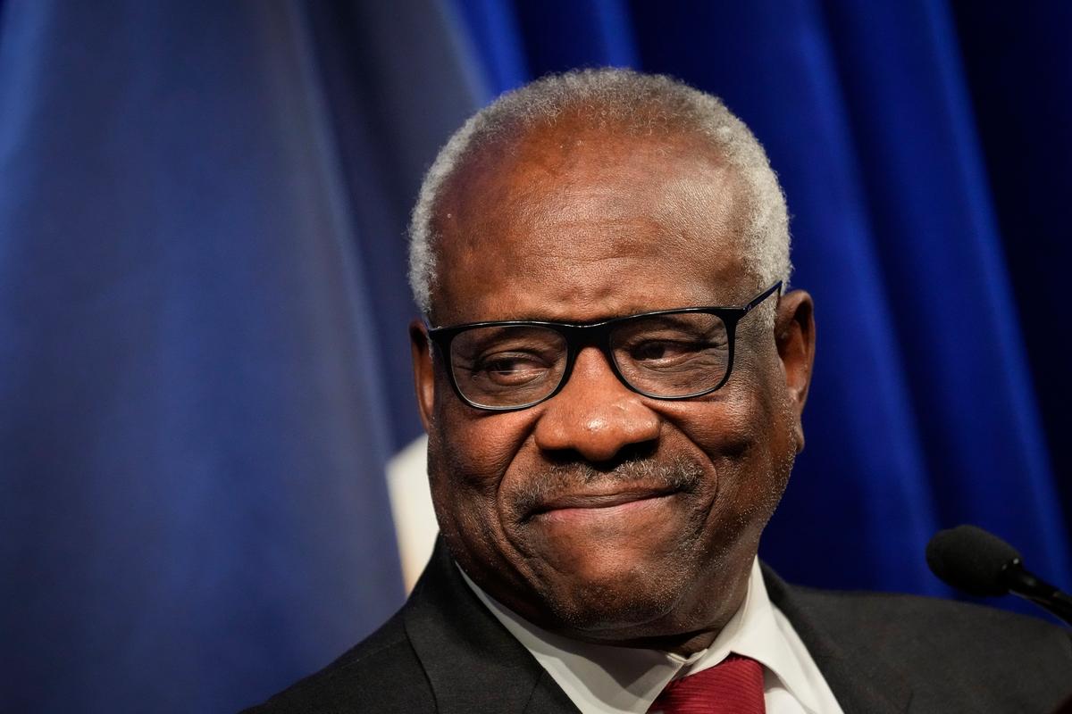 Supreme Court Justice Thomas Suggests Suing Media for Defamation Should Be Less Difficult